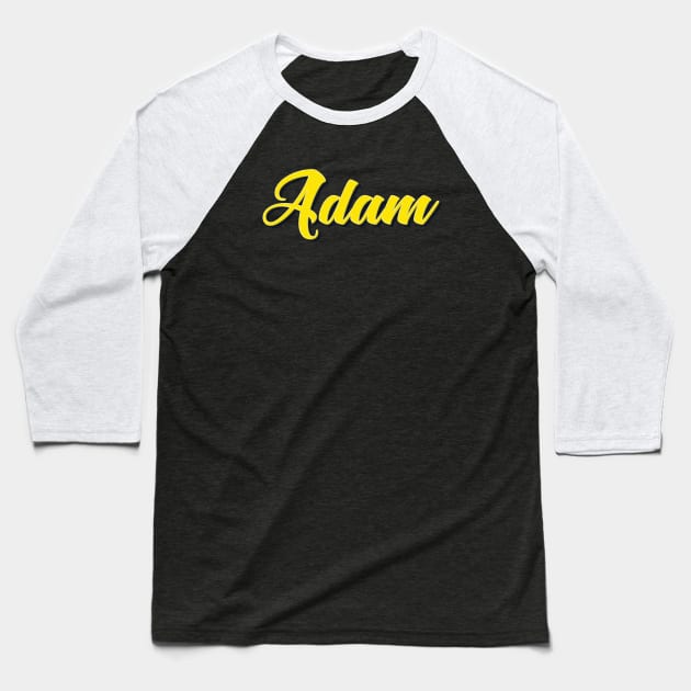 Adam Baseball T-Shirt by ProjectX23Red